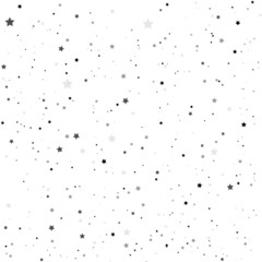 Fototapeta na wymiar Gwiazdy na białym tle