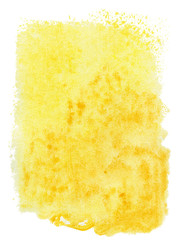 abstract yellow watercolor background