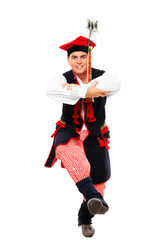 Polish man in a traditional outfit