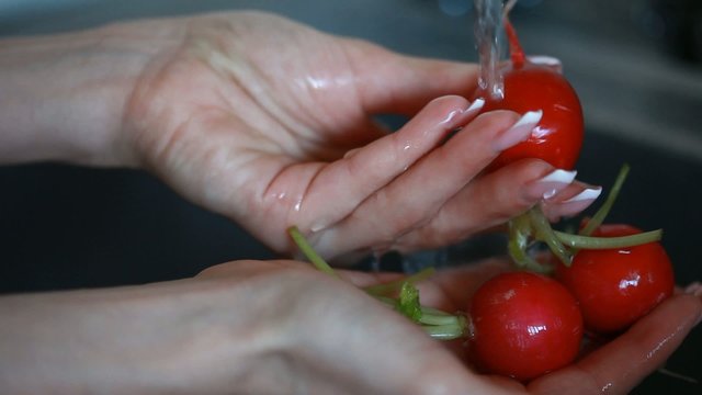 Preparation of vegetable salad. Vegetable dishes