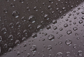 closeup background of water drops