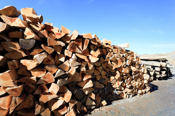 Stack of firewood