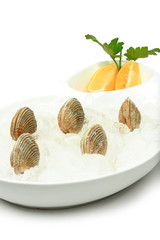 Prepared seashells