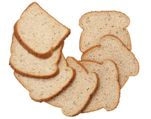 brown bread slices