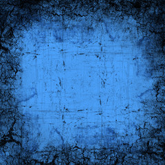 Blue abstract textured