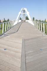 Puente del Biopark en Valencia, Espa&ntilde;a.