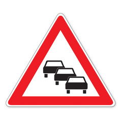 Schild (6) Stau