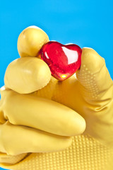 Heart in the hand