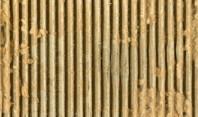 Ribbed cardboard
