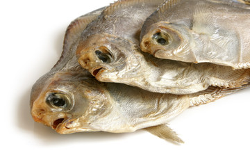 Dried piranhas