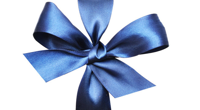 Dark Blue Bow