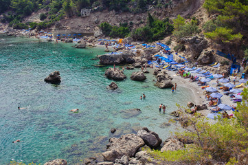 Anthony-Quinn-Bucht in Rhodos