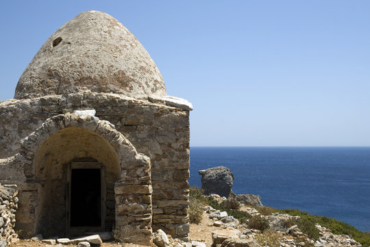 Ancient ruins of Saria Island - Karpathos