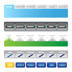 Editable Website Navigation Templates