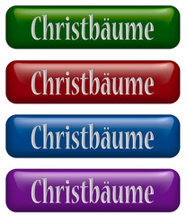 Christbäume Schild 4er