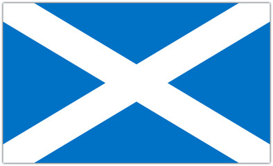 Flagge von Schottland