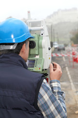 Geometer with measure instrument