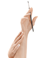 care for sensuality woman hands