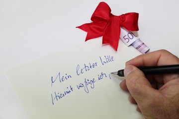 Mein letzter Wille