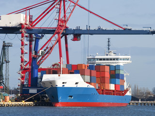 Container Cargo Ship