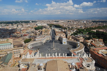 La Place Saint Pierre de Rome