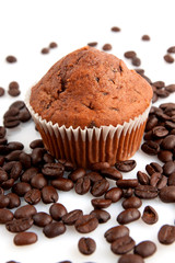 Muffin Muffins Backwaren Bäckerei Kaffeebohnen