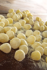 Uncooked Gnocchi  pasta