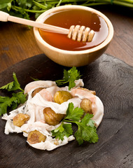 Castagne con Lardo e Miele - Marron Glacé