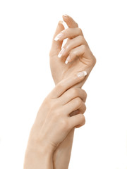 care for sensuality woman hands