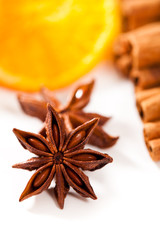 Sternanis und andere Weihnachtsgewürze