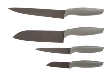 sharp knife isolated on white background