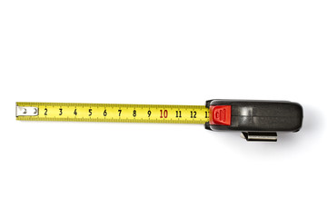 Tape measure isolated