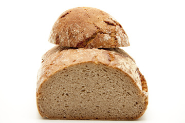 Brot angeschnitten