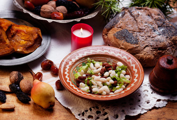 Christmas table