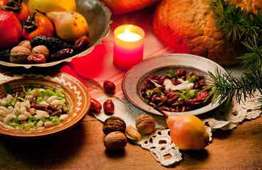 Christmas table