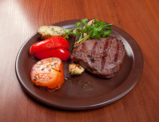 Grilled beef  - steak