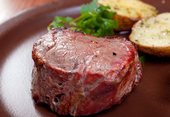Grilled beef