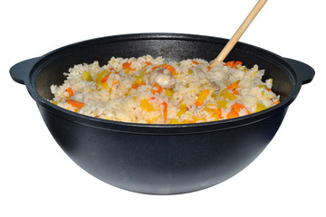 Альтернативный плов из тыквы