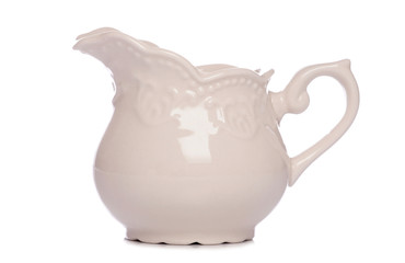 cream milk jug
