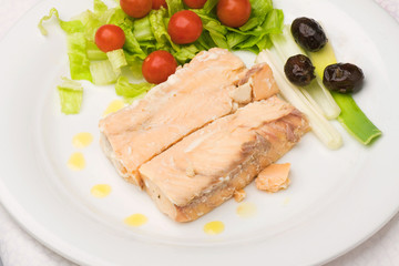 filetto di salmone