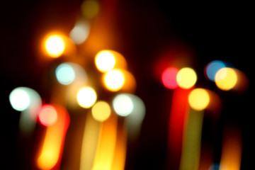 Dancing Light Streaks