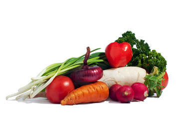 still life made of vegetables