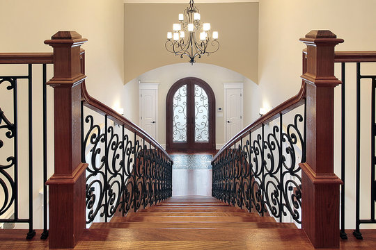 Stairway Leading To Foyer