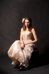 Fototapeta premium ballkleid