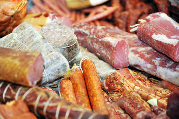 Selection of cold meat