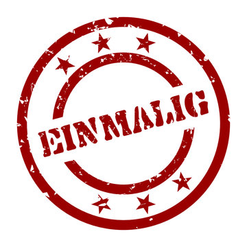 stempel einmalig I