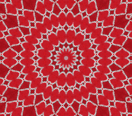 Red Center Mandala