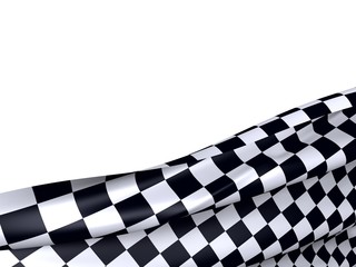 Fototapeta premium zielfahne