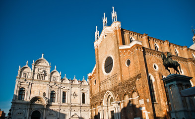 Fototapeta premium Basilica di San Giovani e Paolo in Venice, Italy