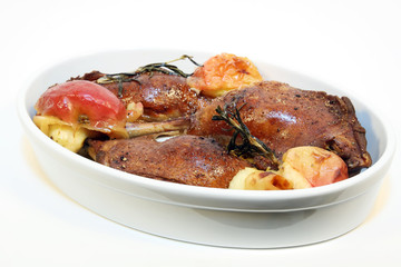 Gänsekeulen on white